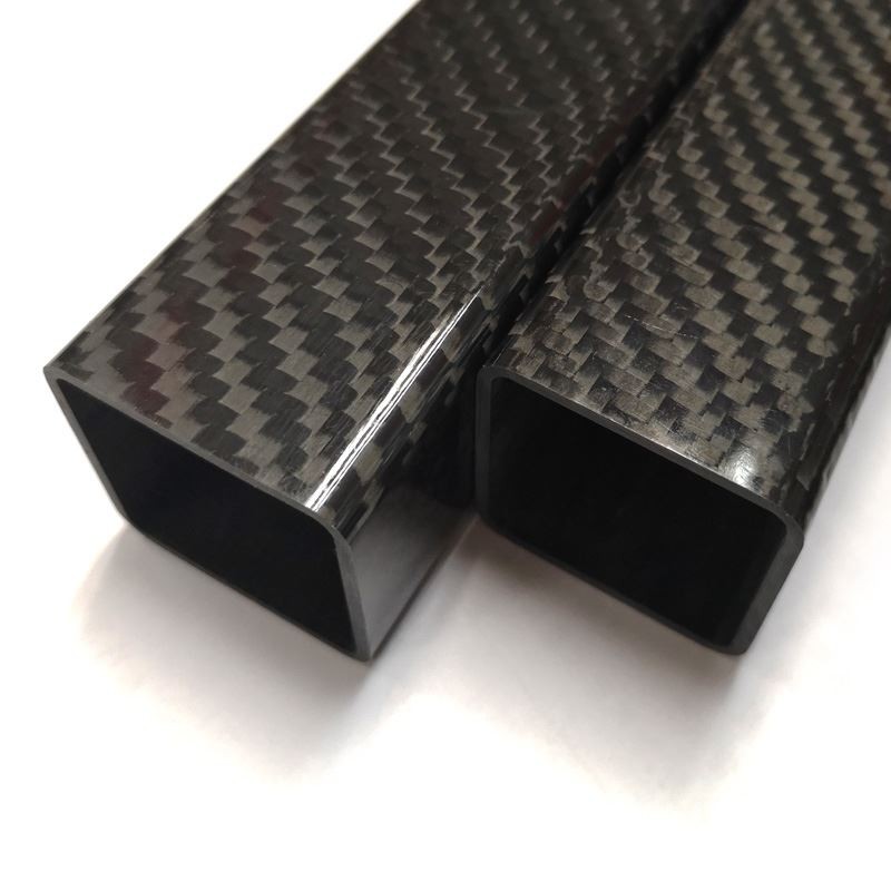 3K Twill Glossy Matte Square Tube