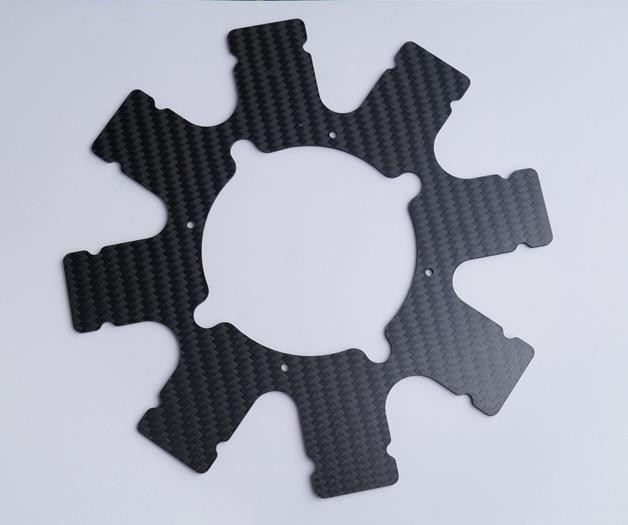 Customized CNC Cutting Carbon Fiber Fittings